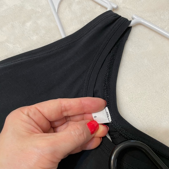 SOLD!!!2 pieces Excellent condition Lululemon “All Tied Up” tank, size 6. - Picture 7 of 9